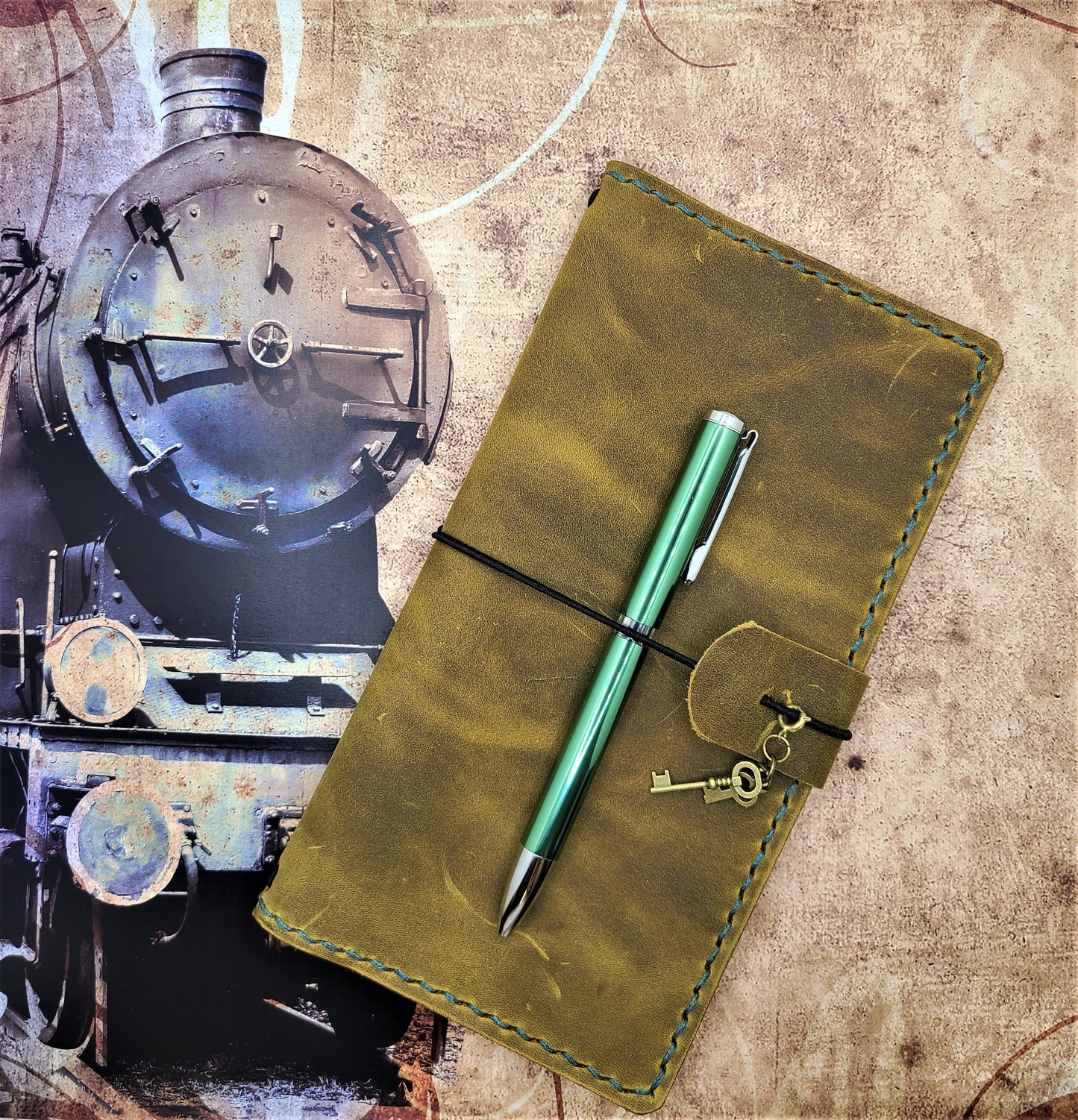 Steampunk Leather Hobonichi Weeks Cover