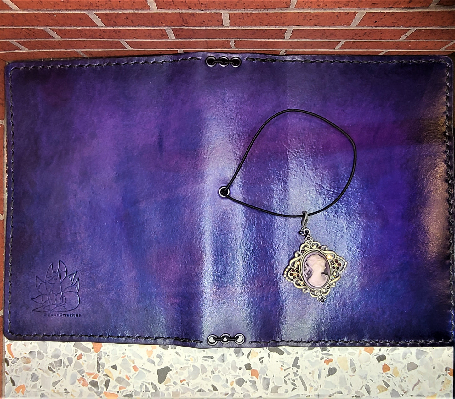 Gothic Travelers Notebook Leather B6