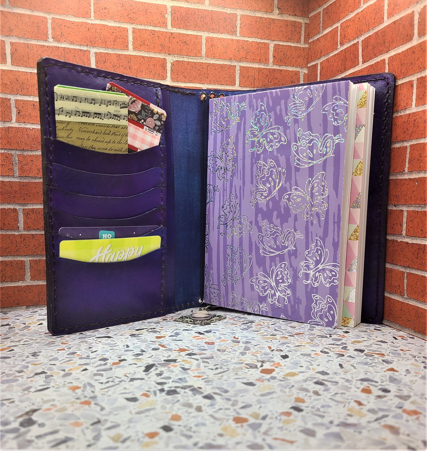 Gothic Travelers Notebook Leather B6