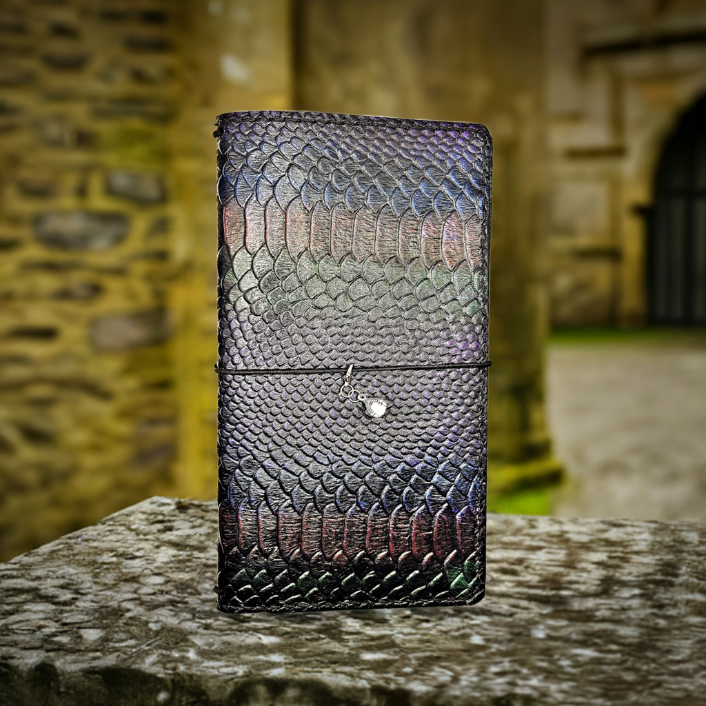 Gothic Travelers Notebook - Dracul Dragon Skin