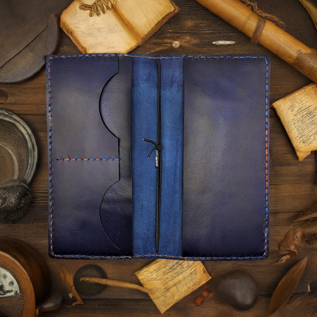 Gothic Weeks, Leather Weekly Planner Cover - Raven Collection