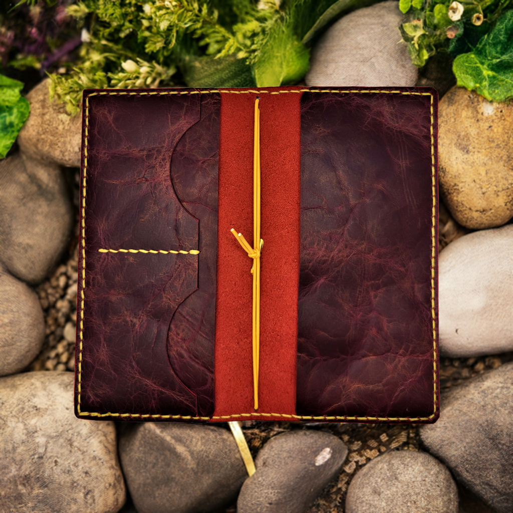 Leather Weeks, Leather Weekly Planner Cover - Libelle
