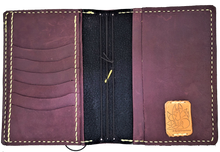 Load image into Gallery viewer, Steampunk Leather B6 Travelers Notebook 
