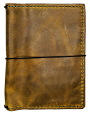 Load image into Gallery viewer, Steampunk Leather B6 Travelers Notebook
