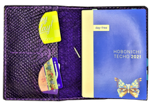 Load image into Gallery viewer, Dracul, Dragon Skin, Hobonichi Weeks Covers, Dragon Skin Cover with Dragon Claw Charm
