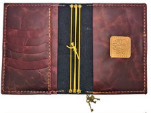 Load image into Gallery viewer, Leather B6 Travelers Notebook
