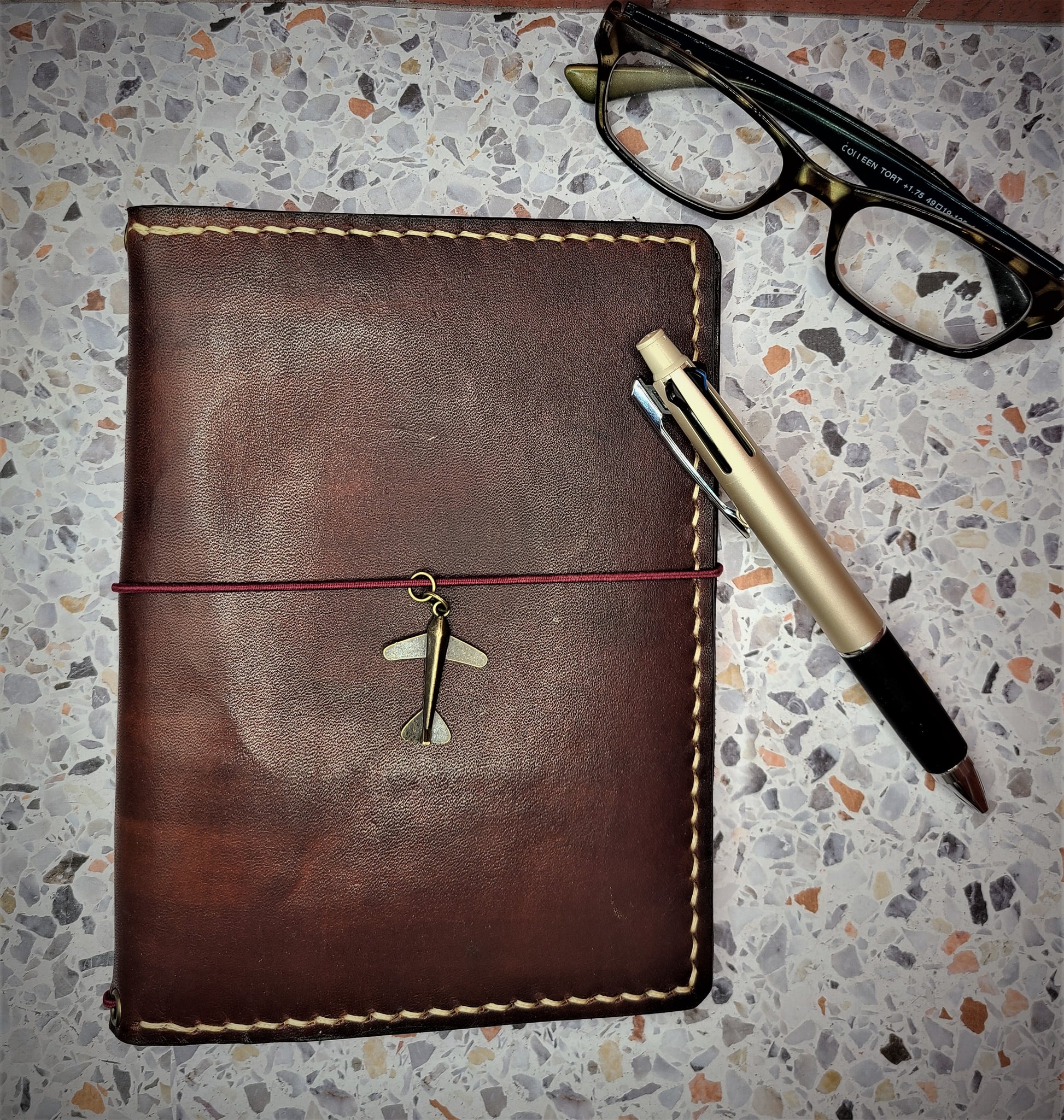 Steampunk Leather B6 Travelers Notebook