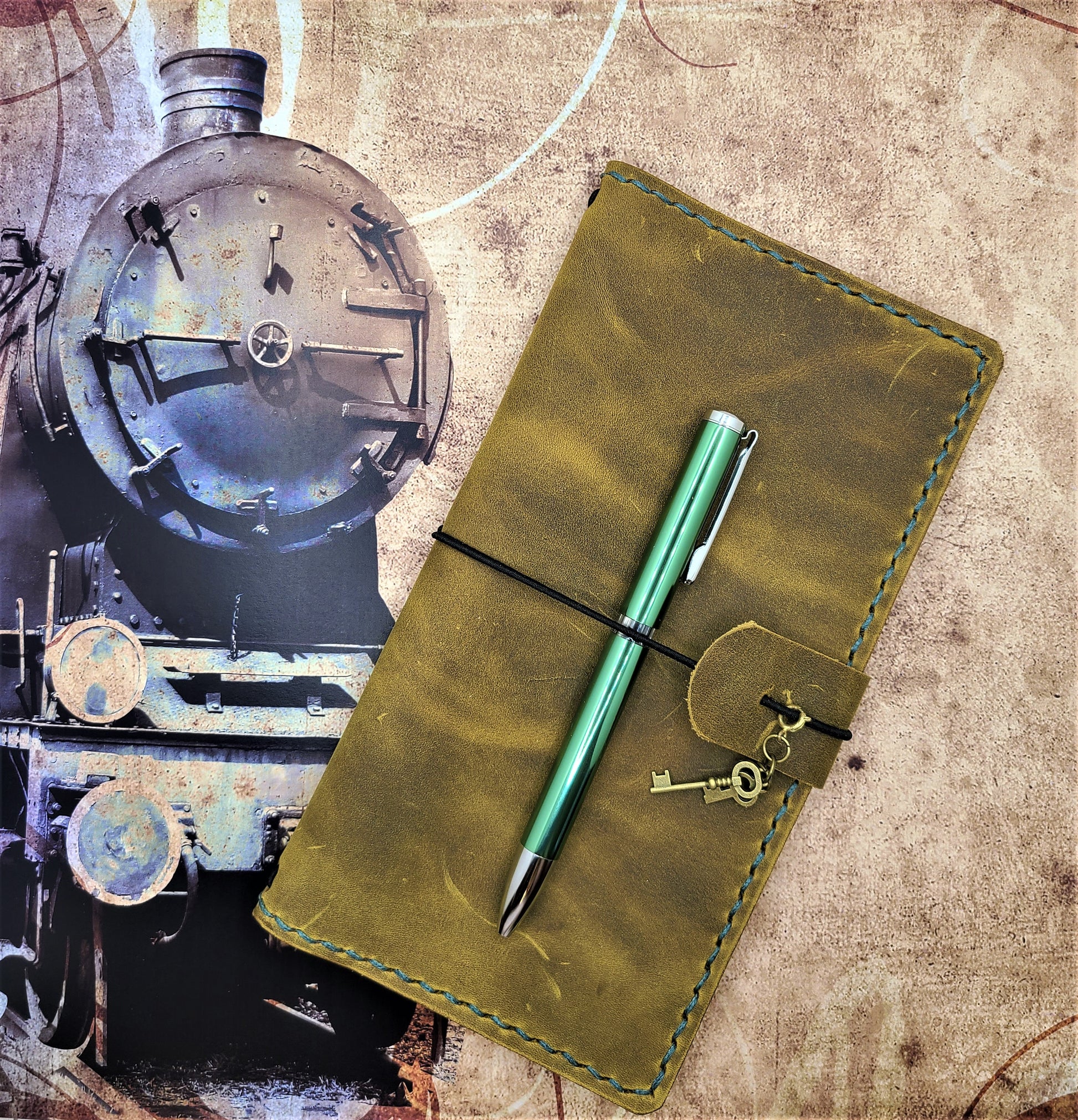 Steampunk Leather Hobonichi Weeks Cover