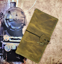 Load image into Gallery viewer, Steampunk Leather Hobonichi Weeks Cover
