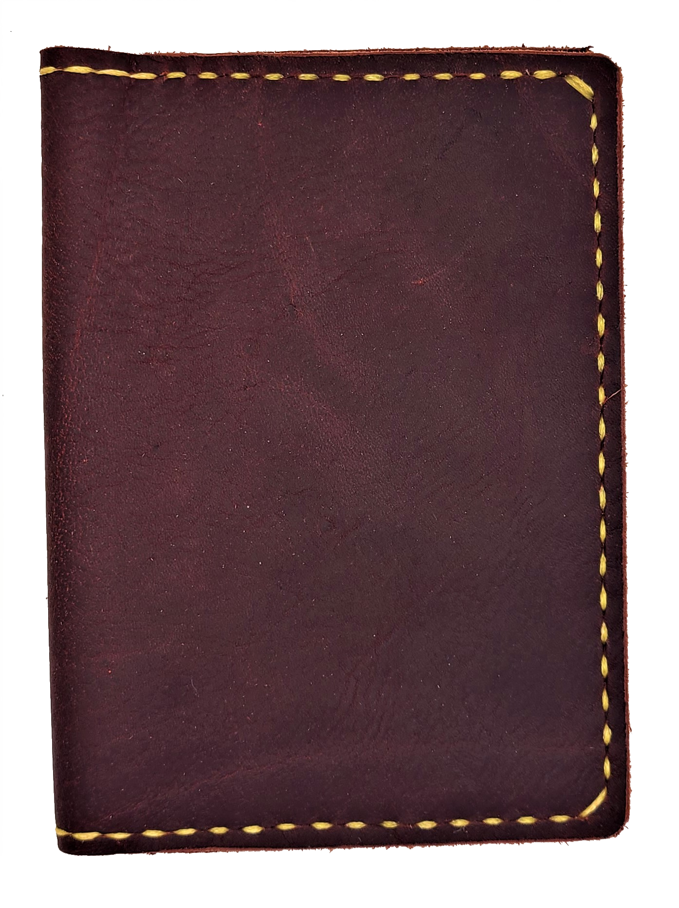 Steampunk Leather Passport Wallet