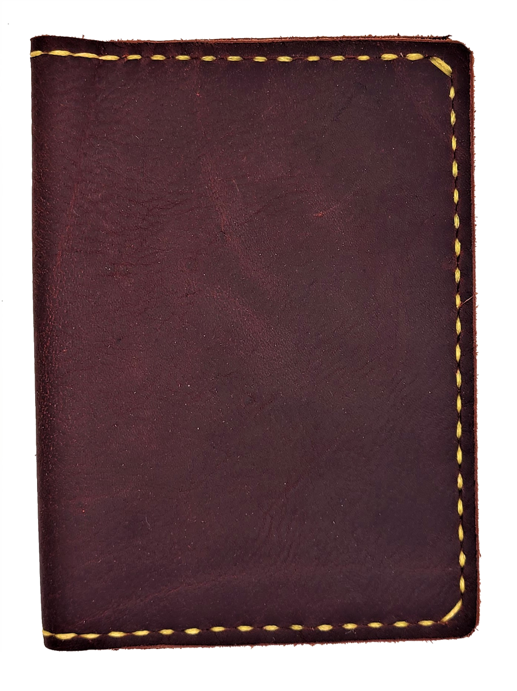 Steampunk Leather Passport Wallet