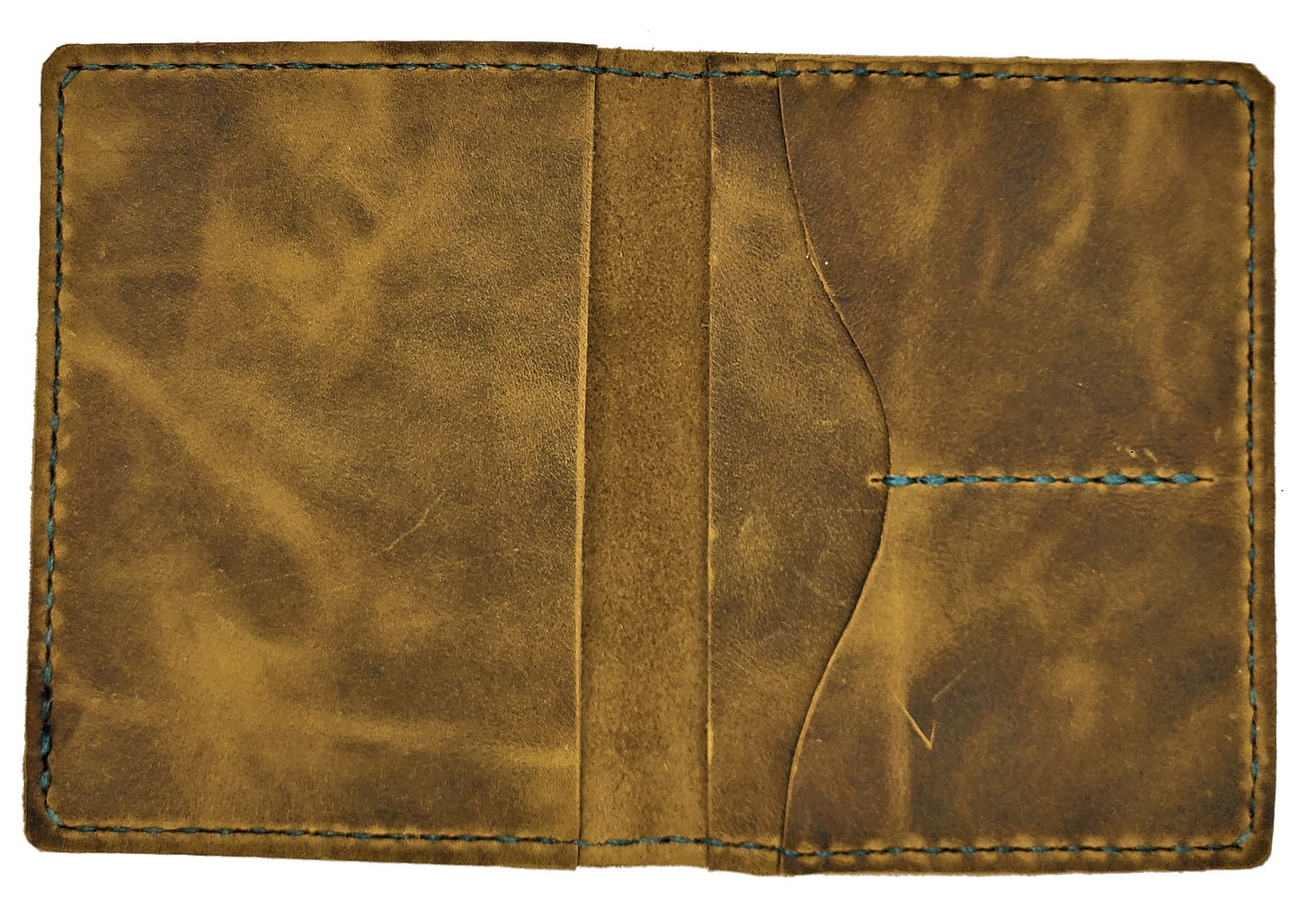 Steampunk Leather Passport Wallet