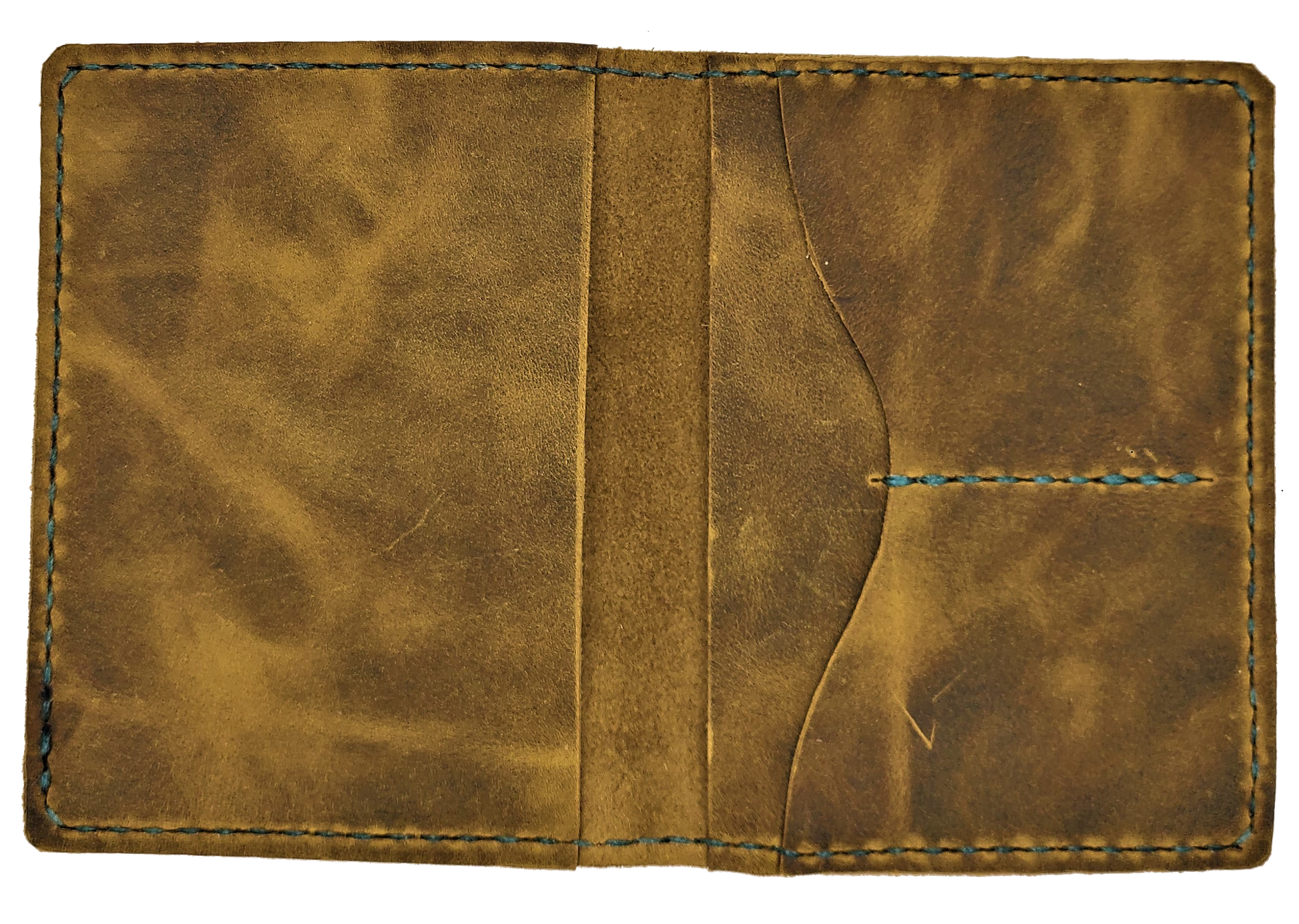 Steampunk Leather Passport Wallet