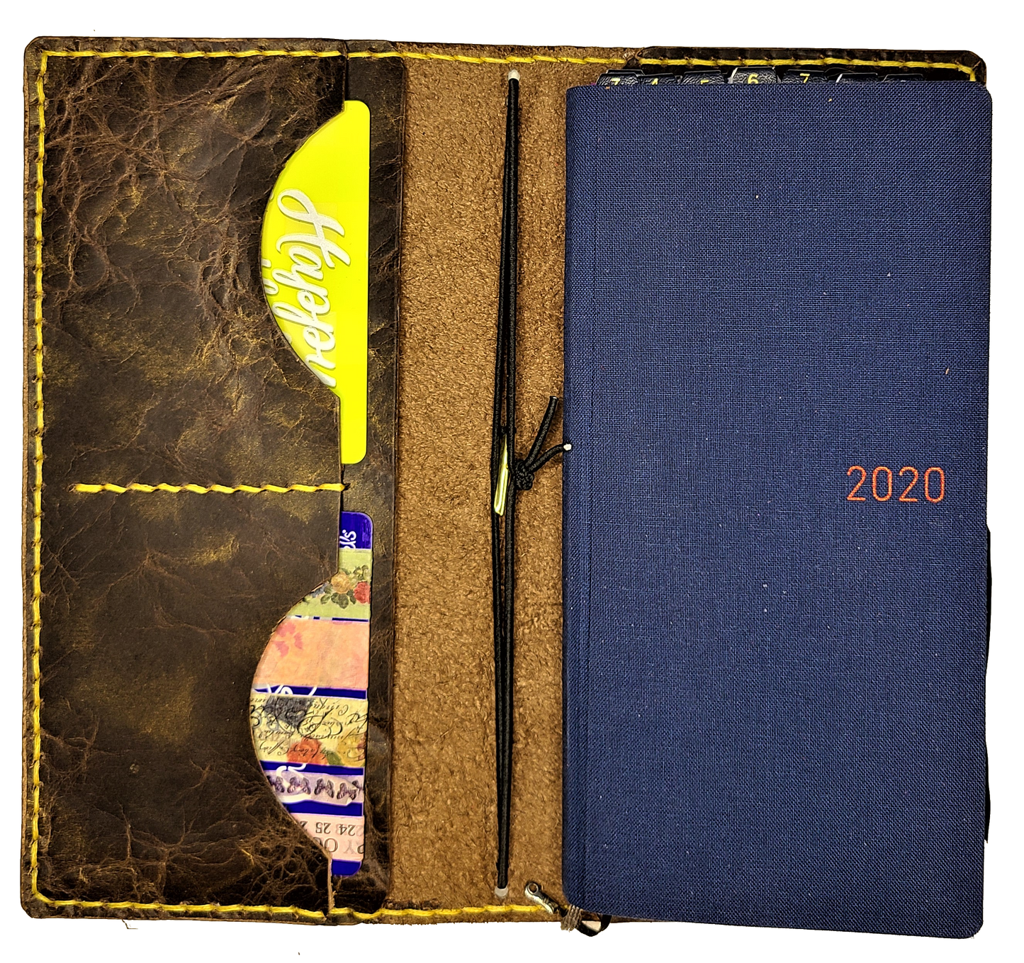 Leather Weeks, Leather Weekly Planner Cover - Libelle