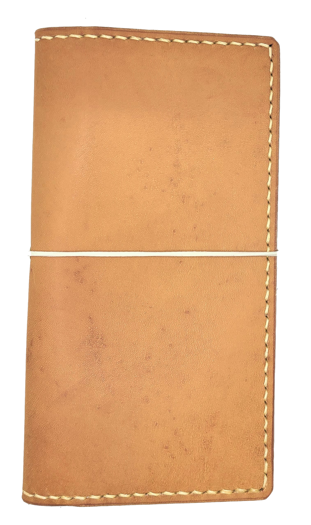 Hobonichi weeks and weeks mega cover, natural veg tanned leather, hand crafted, tan, folio style