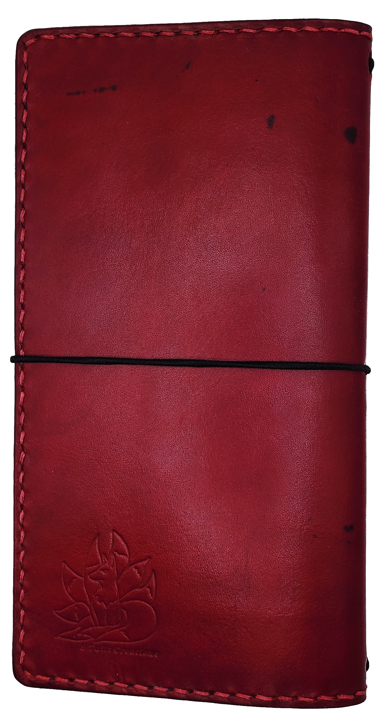 Gothic Weeks, Leather Weekly Planner Cover - Raven Collection