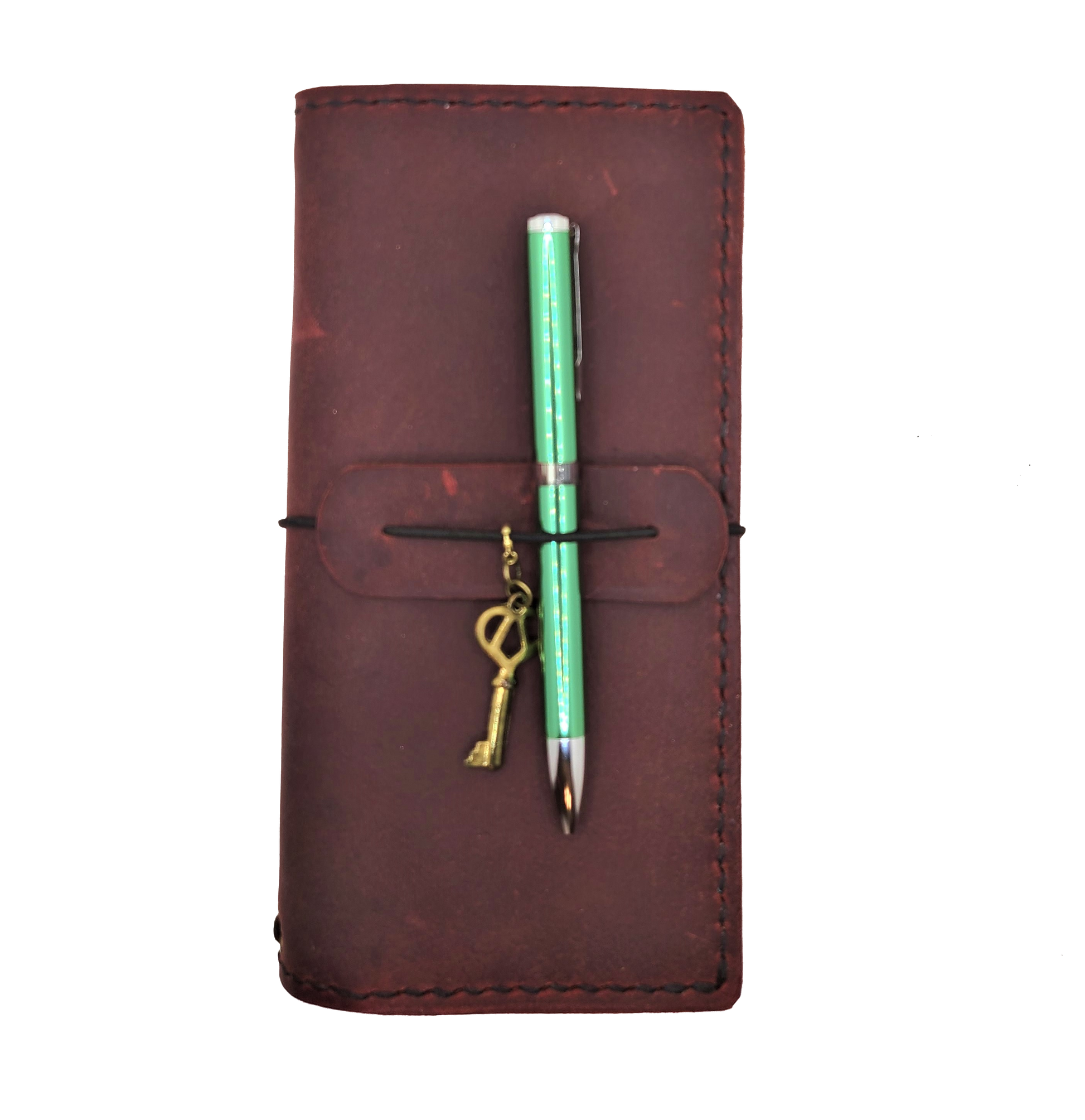 Steampunk Leather Hobonichi Weeks and Mega Cover