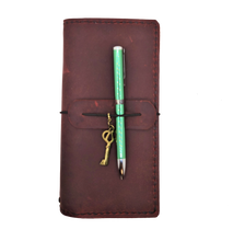 Load image into Gallery viewer, Steampunk Leather Hobonichi Weeks and Mega Cover
